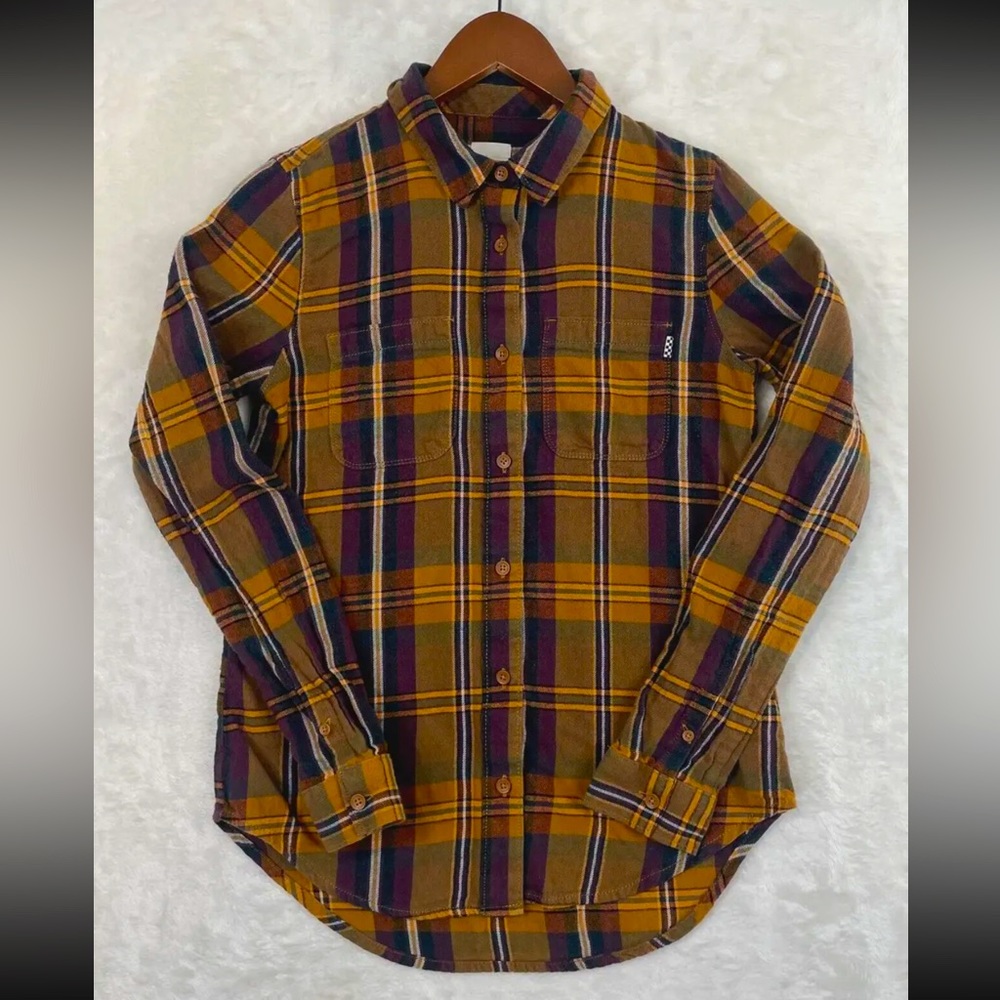 Vans Plaid Flannel NWOT